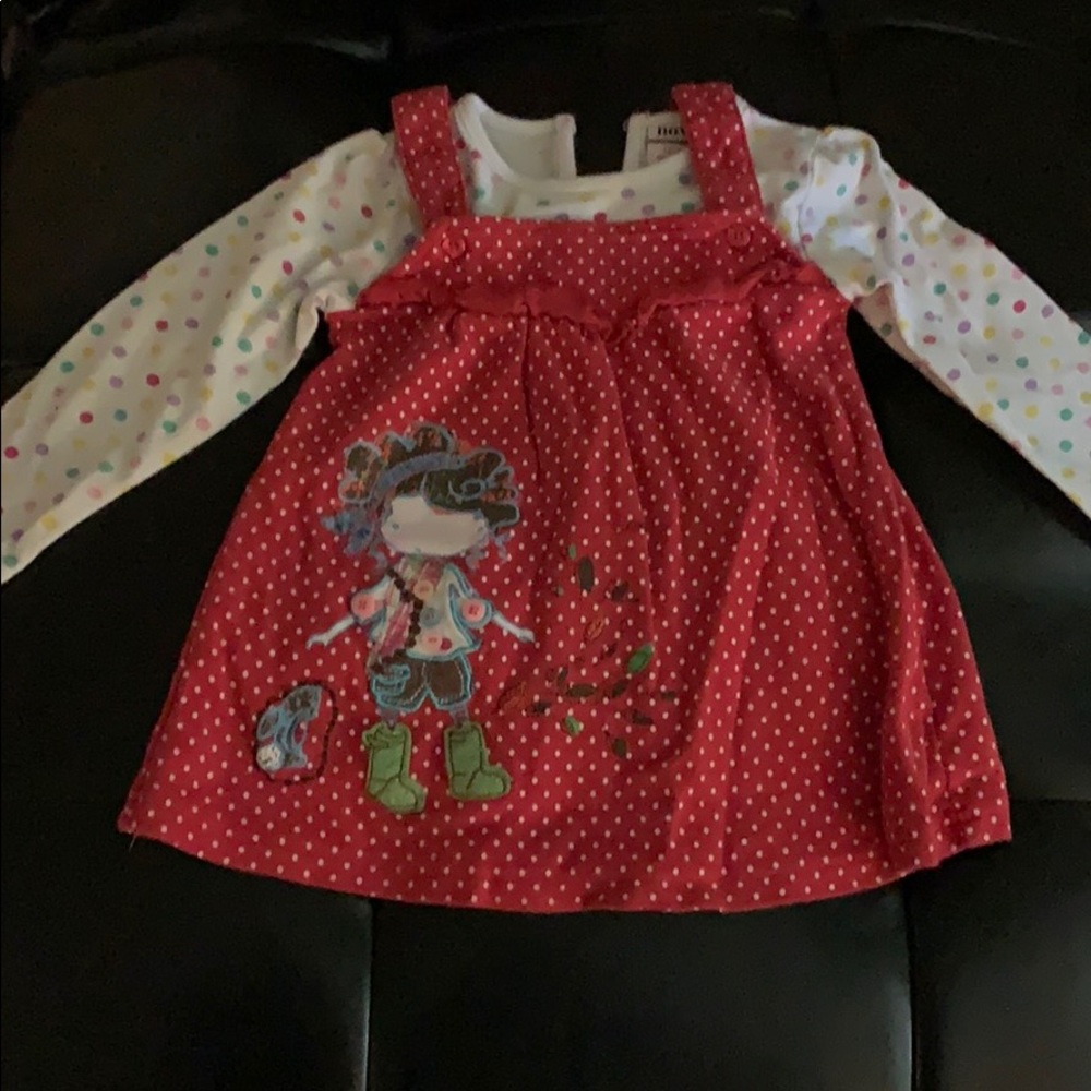 Super cute girl dress or can be worn with leggings